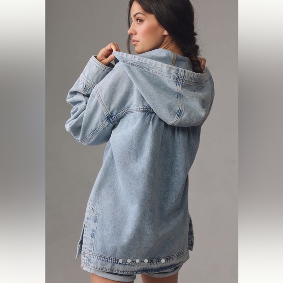 Anthropologie Pilcro Denim Shirt Jacket NWT - Picture 2 of 8